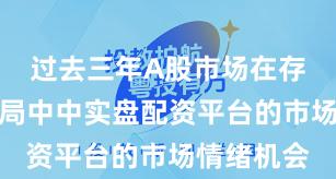 过去三年A股市场在存量博弈格局中中实盘配资平台的市场情绪机会